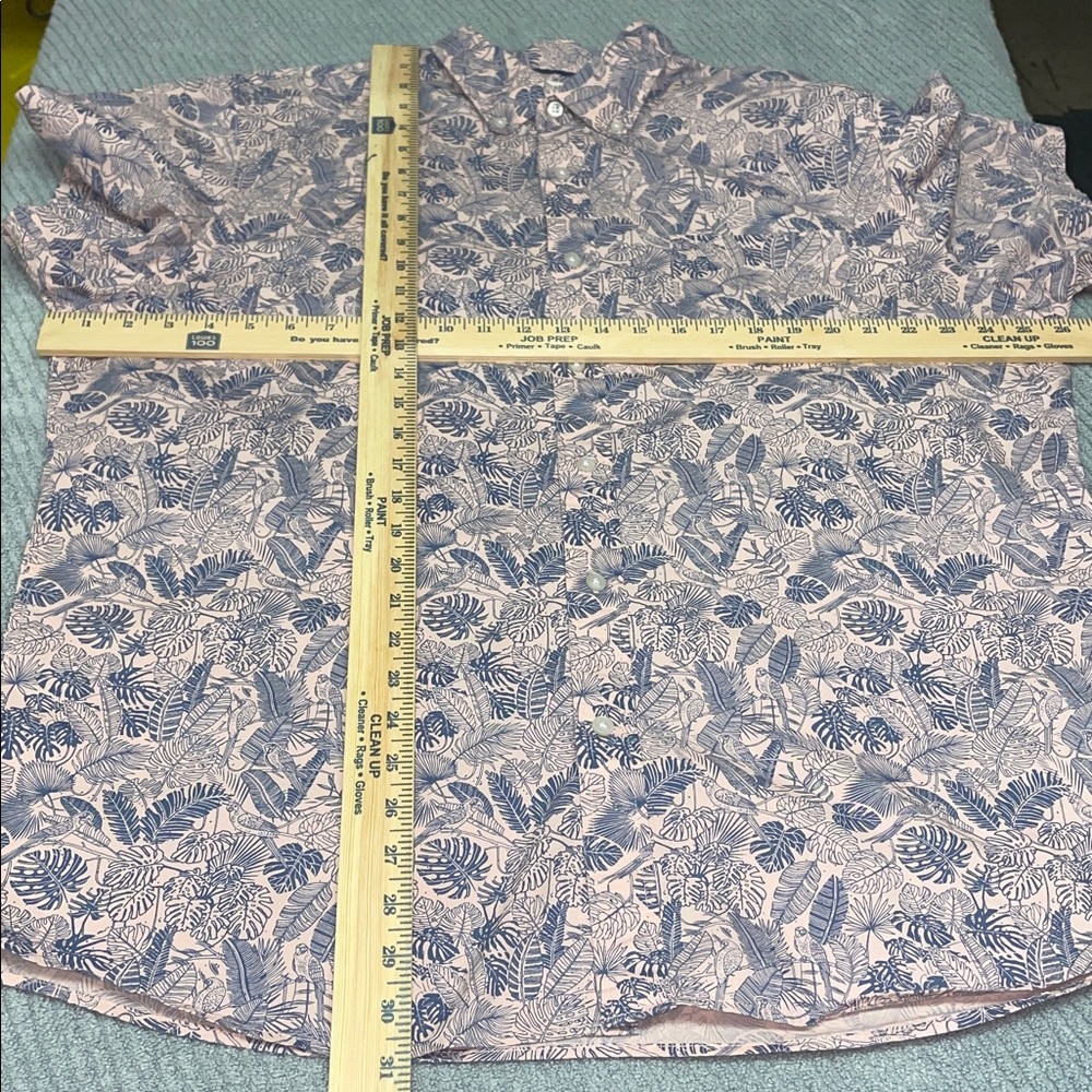 Goodthreads Short Sleeve Button Down Pink & Blue … - image 8